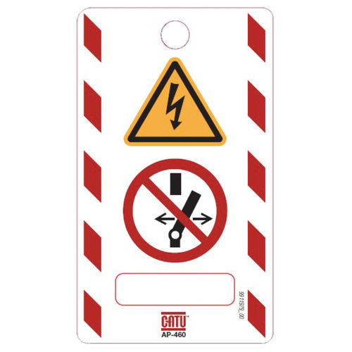 Verbot-Sicherheitszeichen - AP-460  - CATU - Elektrogefahr