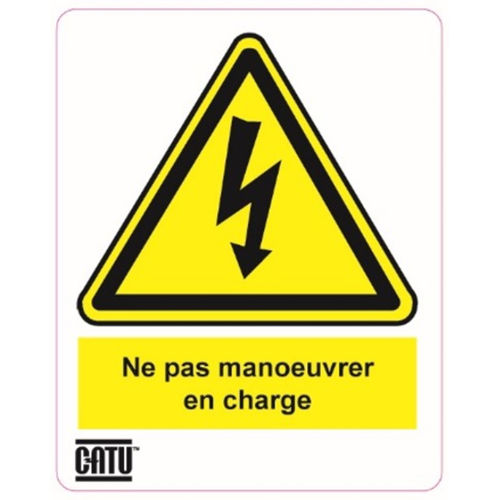 Selbstklebender Typenschild - AT-7012 - CATU - Sicherheit / mit Hinweisen