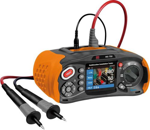 Installationstester - MX-750 - CATU - Spannung / Isolierwiderstand / RCD