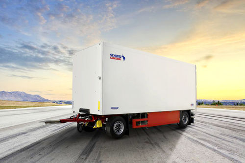 Kühlanhänger - A.KO - Schmitz Cargobull - für Containertransport / für Lebensmittel / 2-Achsen