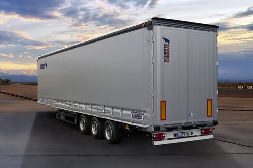 Transporter-Anhänger - S. C S series - Schmitz Cargobull - für Waren / 3-Achsen / angehängt