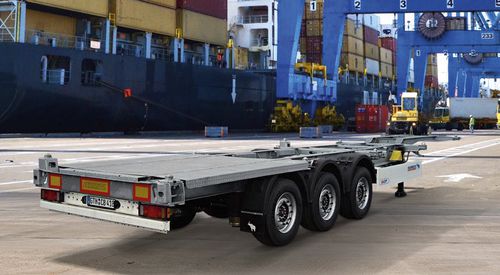 Sattelauflieger für Containertransport - S.CF 40’ FX  series - Schmitz Cargobull - 3-Achsen / angehängt