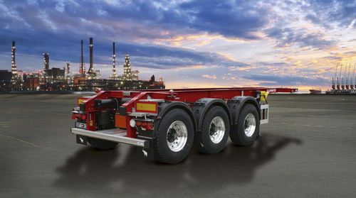 Sattelauflieger für Containertransport - S.CF 20', S.CF 30 - Schmitz Cargobull - für Tanks / 3-Achsen / angehängt