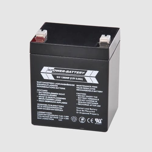 AGM-Batterie - GIV1250HP - RP-Technik - RPower Batteries - rechteckig / CE / ISO