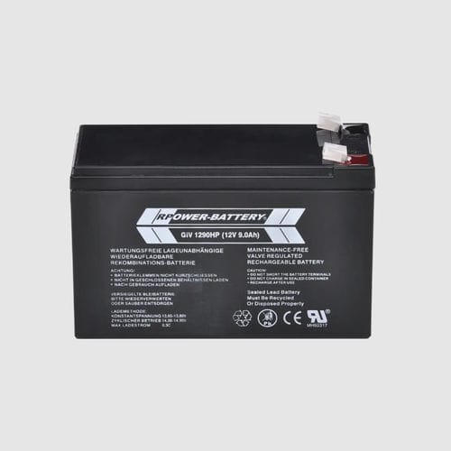AGM-Batterie - GIV1290HP - RP-Technik - RPower Batteries - rechteckig / CE / ISO