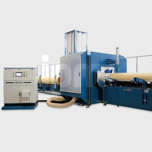 Automatische Senkrechtstoßmaschine - FDR series - IPM ITALIAN PLASTIC MACHINERY - 4-Achs / für PE-Rohre