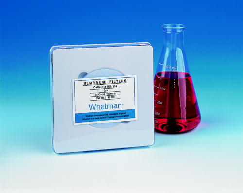 Filterpatrone für Chemikalien - Whatman - Sterilisation / Zellulosefaser / Membran