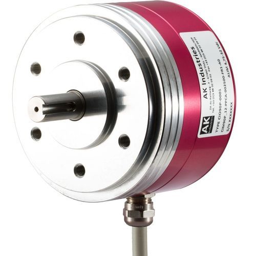 Inkrementaler Drehgeber - CIO90P - AK Industries - optisch / mit Vollwelle / RS-422