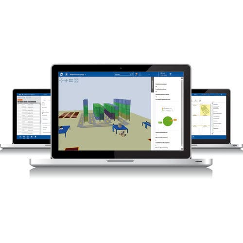 Software / Lagerverwaltung WMS - Easy WMS - MECALUX - SCM / Lagersystem-Management / Lagerung