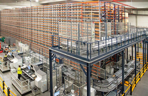Pick-to-Tote-Kommissionieranlage - MECALUX - automatisch