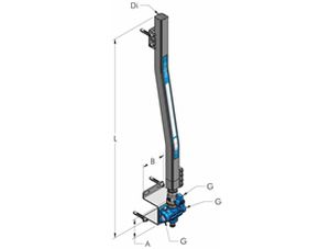 Vormontierter Verteilerblock - Calate - TESEO - Mehrweg / Aluminium / für Gas
