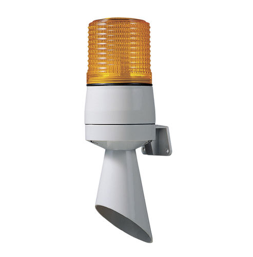 Schallgeber / LED -Alarmleuchte - S60ADL series - Qlight Co., Ltd. - Blitzleuchte / Hornstrahler / IP54