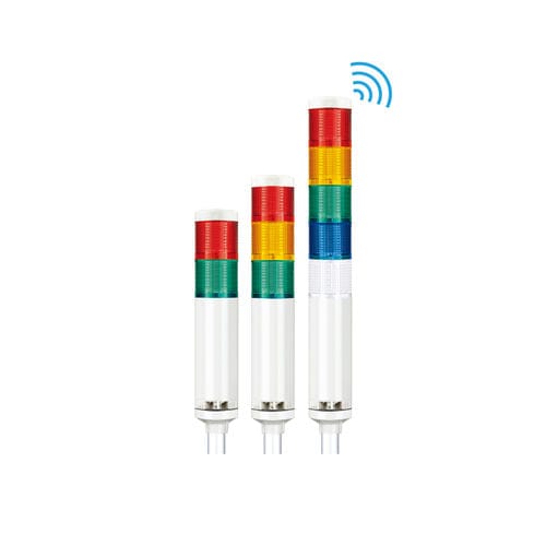 Kabellose Signalsäule - QTG70L-WIZ - Qlight Co., Ltd. - LED / Blitz / Permanent