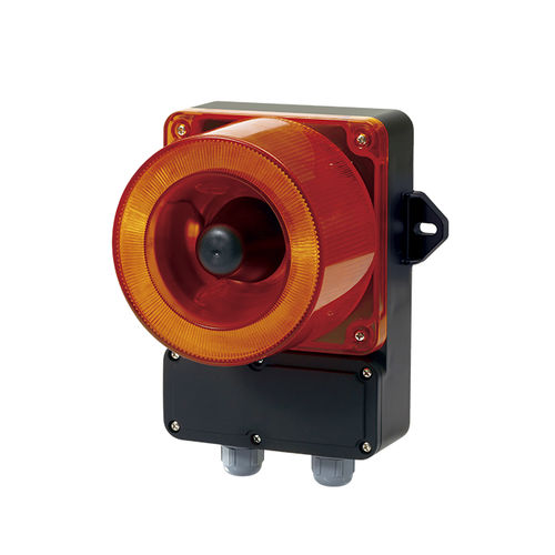 Alarm-Tongeber / Blitzleuchte - QWCD35T - Qlight Co., Ltd. - mit Dauerleuchte / Hornstrahler / elektronisch
