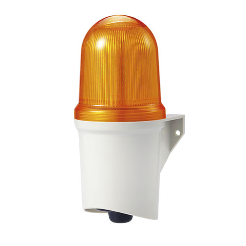 Alarm-Tongeber / LED -Alarmleuchte - QAD100H - Qlight Co., Ltd. - Blitzleuchte / mit Dauerleuchte / Hornstrahler