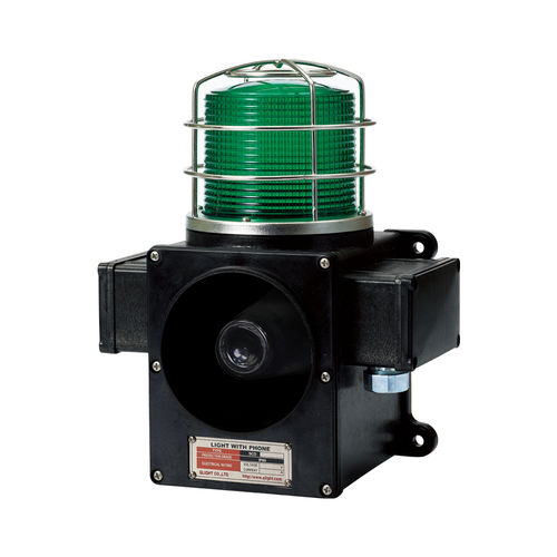 Alarm-Tongeber / Blitzleuchte - SCDWL series - Qlight Co., Ltd. - mit Dauerleuchte / Hornstrahler / elektronisch