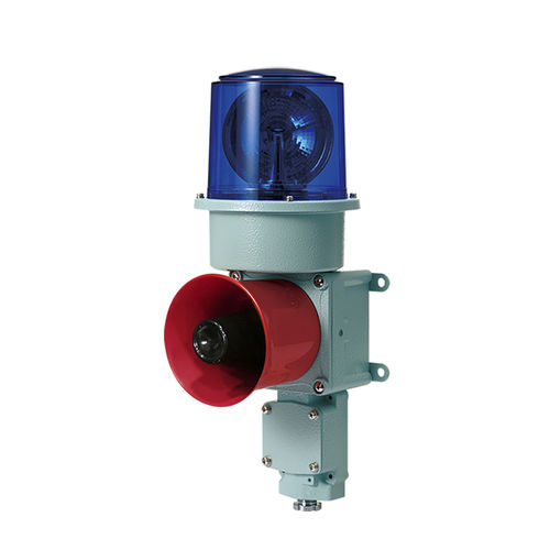 Warnleuchte mit Alarmsirene - SDLR - Qlight Co., Ltd. - rotierend / LED / 24 VDC