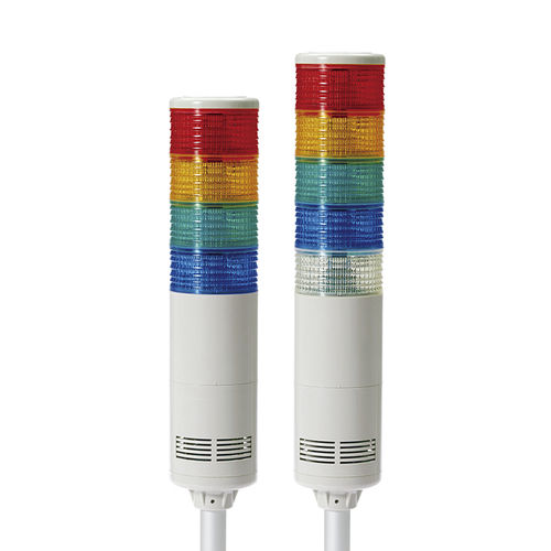 LED-Signalsäule - ST80EL-ETN - Qlight Co., Ltd. - Blitz / 2-Farben / 3-Farben