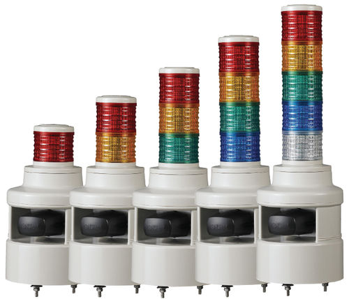 LED-Signalsäule - STD56EL series - Qlight Co., Ltd. - Blitz / 2-Farben / 3-Farben
