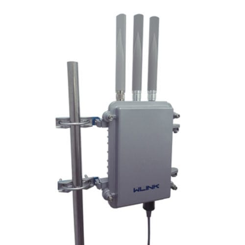 Wandmontiertes Gehäuse - WL-ODU300 - Shenzhen Wlink Technology Co., LTD - rechteckig / Aluminium / Industrie