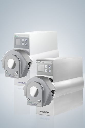 Laborpumpe - max. 500 rpm | rotarus® flow 100 series - Hirschmann Laborgeräte GmbH & Co. KG - Schlauch / für Chemikalien / mit DC-Motor