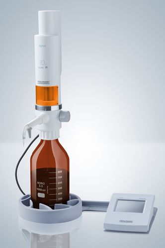 Motorisierter Spender - 10 - 50 ml | opus® - Hirschmann Laborgeräte GmbH & Co. KG - für Ampullen
