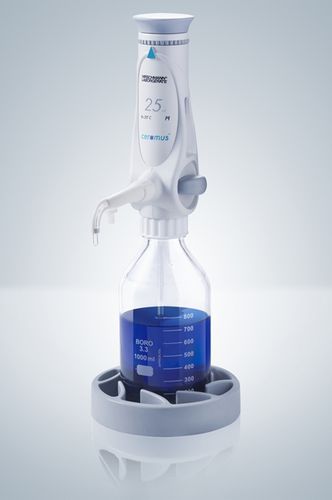 Manueller Spender - 1 - 50 ml | ceramus® fix series - Hirschmann Laborgeräte GmbH & Co. KG - für Ampullen