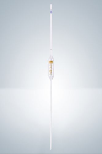 Einkanalpipette - Hirschmann Laborgeräte GmbH & Co. KG - volumetrisch / Natronkalk / manuell