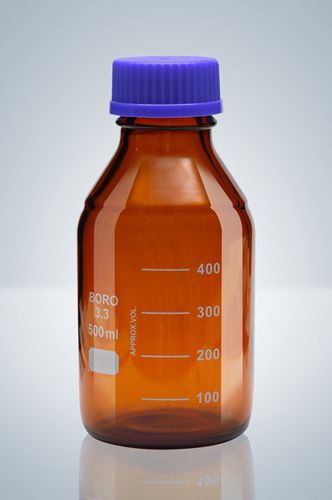 Reagenzfläschchen - 100 - 2 000 ml - Hirschmann Laborgeräte GmbH & Co. KG - Glas / mit Stöpsel