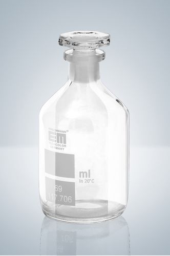 Reagenzfläschchen - 100 - 3 000 ml - Hirschmann Laborgeräte GmbH & Co. KG - Glas / mit Stöpsel