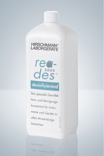 Reinigungsmittel für Labor - 1 - 30 l | rea-des® 2000 series - Hirschmann Laborgeräte GmbH & Co. KG