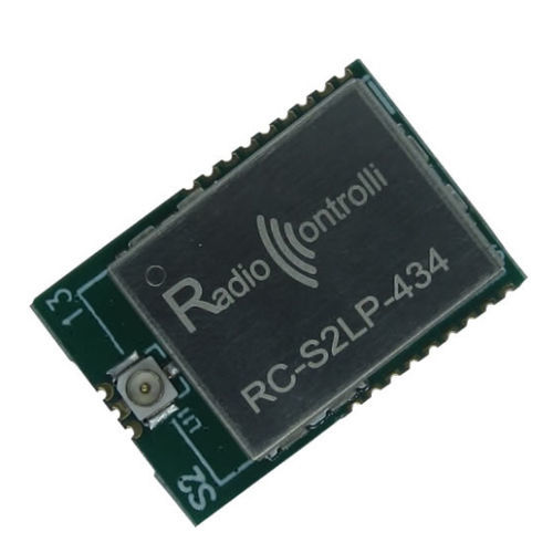Transceiver-Modul / ISM-Band - RC-S2LP-434 - Radiocontrolli S.R.L. - FM / FSK / für Funkfernmessung