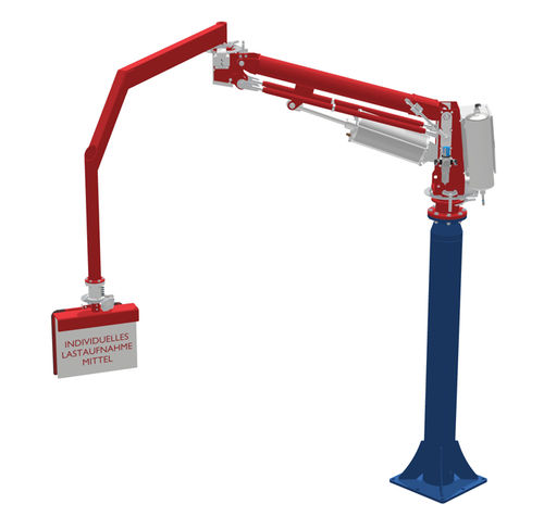 Pneumatischer Manipulator - 350 kg, 4 000 mm | PARALLEL - HUSCH GmbH - mit Orbital Lastaufnahmemittel / Positionierung / Säulen