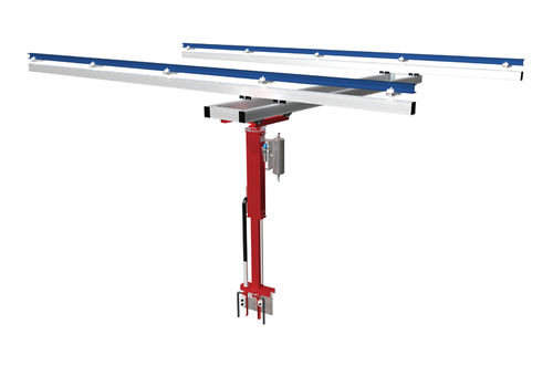 Pneumatischer Manipulator - max. 350 kg, 6 000 mm - HUSCH GmbH - mit Flaschenzug / Positionierung / teleskopisch