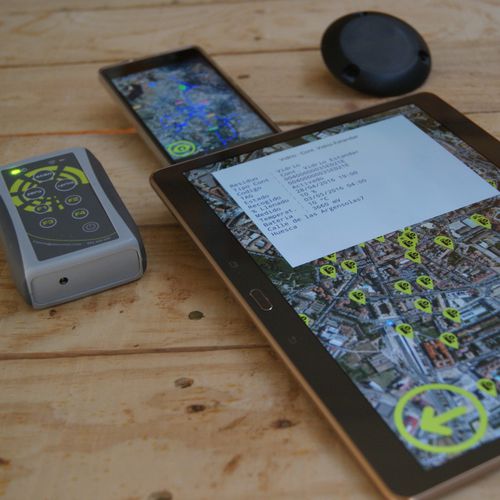 Mobile App / Vorfallsmanagement städtischer Dienste - Distromel, S.A. - Echtzeit / Android / Bluetooth