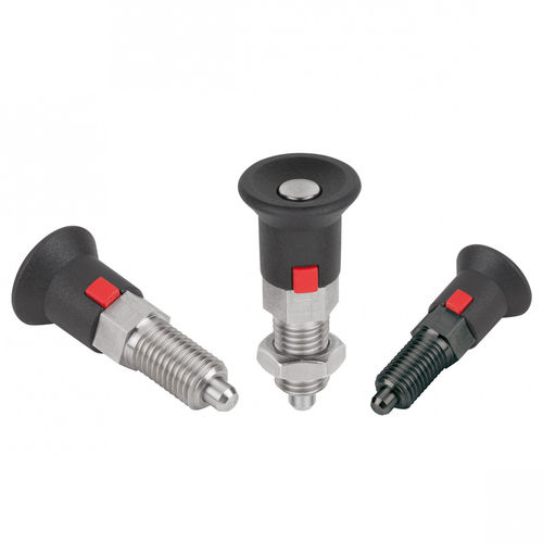 Edelstahl-Arretierbolzen - K1213 series - HEINRICH KIPP WERK GmbH & Co. KG - verriegelbar