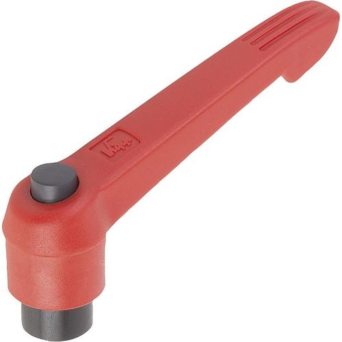 Stahlklemmhebel - K0270 series - HEINRICH KIPP WERK GmbH & Co. KG - Edelstahl / Kunststoff / Gewinde