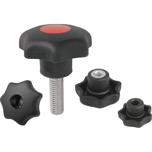 Sterngriff - K0155 series - HEINRICH KIPP WERK GmbH & Co. KG - Bioplastik