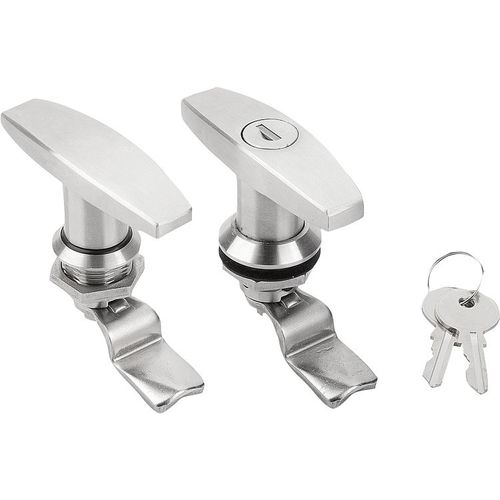 Schloss mit Schlüssel - K1109 series - HEINRICH KIPP WERK GmbH & Co. KG - 1/4-Umdrehung / für Tür / Stahl