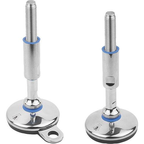 Maschinenfuß - K1303 series - HEINRICH KIPP WERK GmbH & Co. KG - Gummi / NBR / Edelstahl