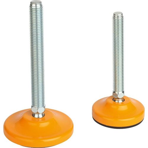Maschinenfuß - K0742 series - HEINRICH KIPP WERK GmbH & Co. KG - NBR / Stahl / rutschfest