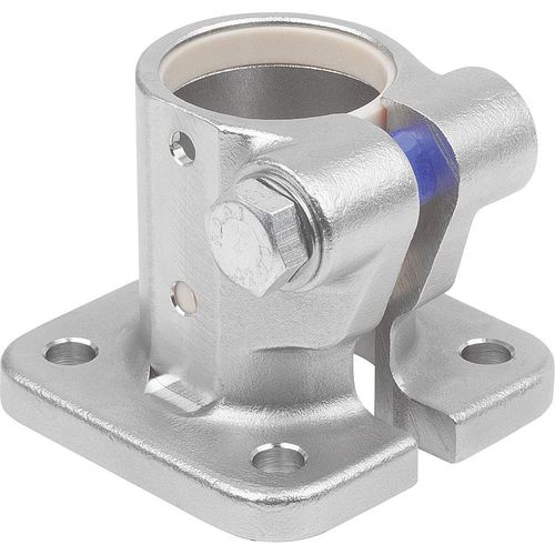Runder Rohrverbinder - K0499 series - HEINRICH KIPP WERK GmbH & Co. KG - Kreuz / Edelstahl / Einschraub