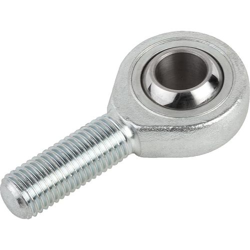 Gelenkkopf mit Außengewinde - K0718 series - HEINRICH KIPP WERK GmbH & Co. KG - Stahl / aus geschmiedetem Stahl / PTFE
