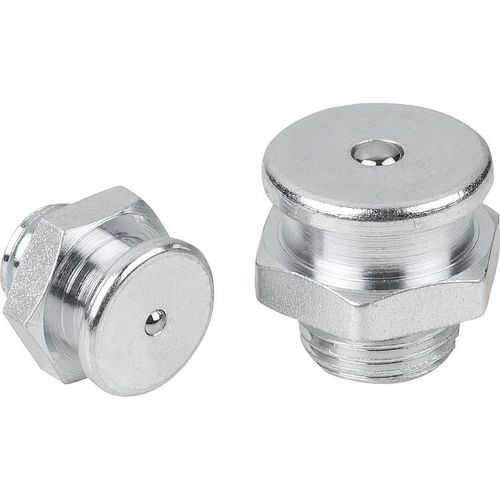 Edelstahlnippel - K1135 series - HEINRICH KIPP WERK GmbH & Co. KG - Stahl / Gewinde