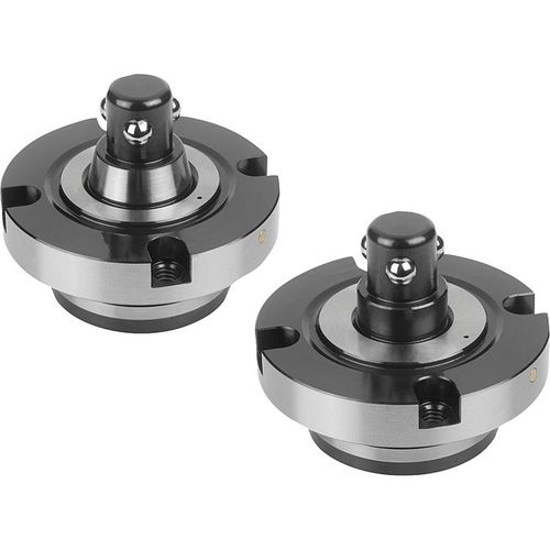 Pneumatikzylinder - K1486 series - HEINRICH KIPP WERK GmbH & Co. KG - Edelstahl / Stahl / Befestigung