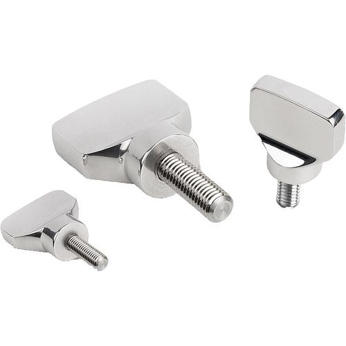 Befestigungsschraube - K1313 series - HEINRICH KIPP WERK GmbH & Co. KG - Flügel / Stahl / Edelstahl