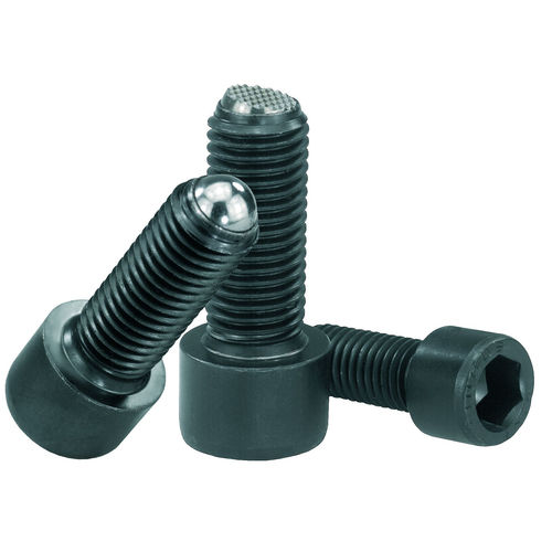 Schraube mit Kugeldruckzapfen - K0380 - HEINRICH KIPP WERK GmbH & Co. KG - Axialdruck / Zylinderkopf / Innensechskant