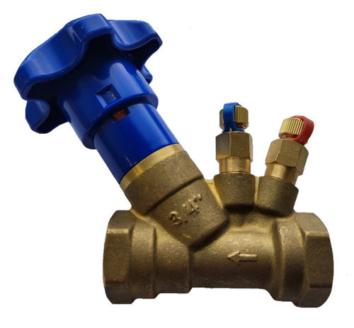 Kugelsitzventil - zSTA 221 - ZETKAMA Sp. z o.o. - mit Handrad / für Wasser / Gewinde