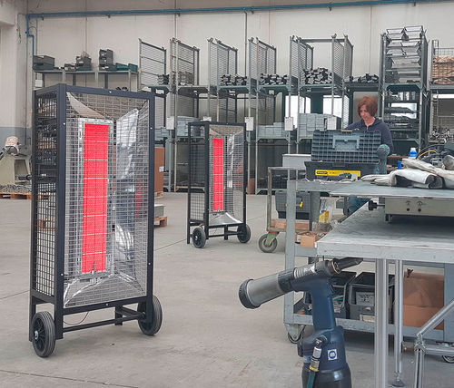 Gasstrahlheizung - Siabs srl