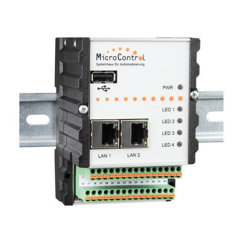 Automatische Kontrolleinheit - µMIC.200 - MicroControl GmbH & Co. KG - digital / für DIN-Schiene